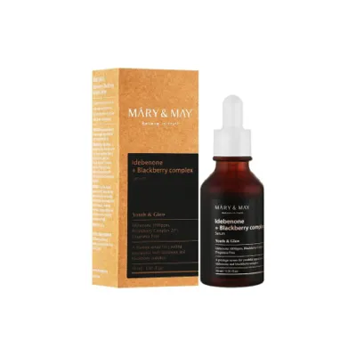 Mary & May Idebenone + Blackberry Complex 30ml (Korea)