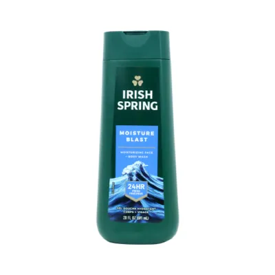 Irish Spring Moisture Blast Moisturizing Face & Body Wash 591ml (Mexico)