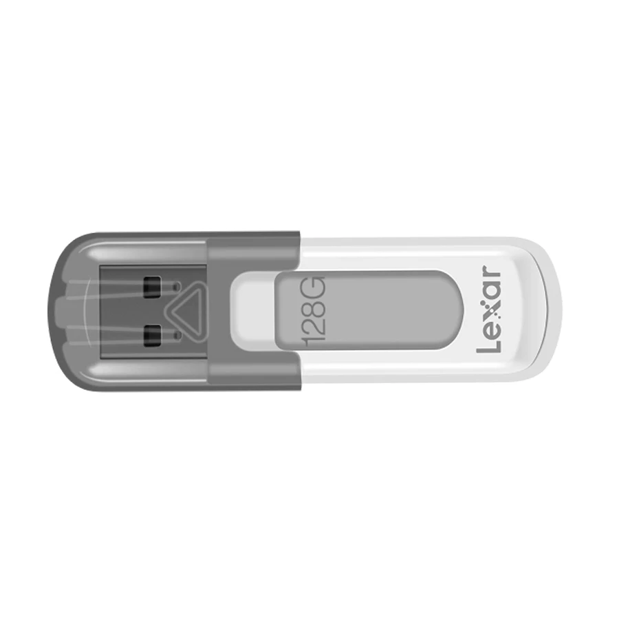 Lexar JumpDrive V100 128GB USB 3.2 Gen 1 White-Gray Pen Drive