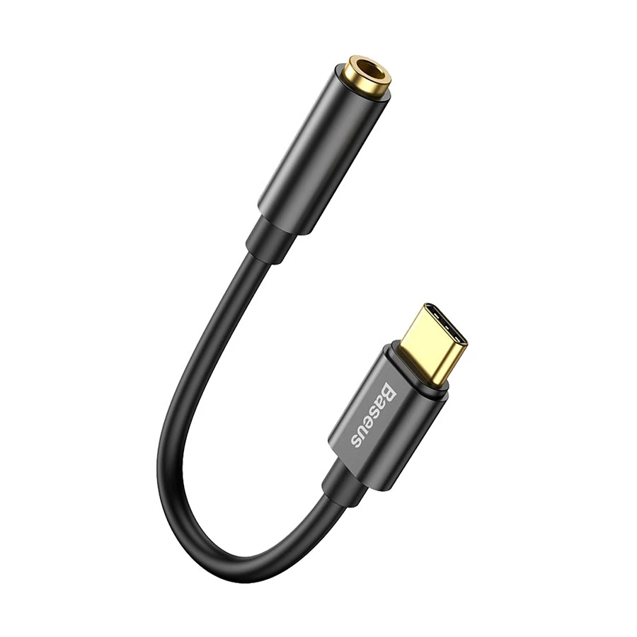 Baseus CATL54-01 Type-C Male to 3.5mm Female Black Audio Converter