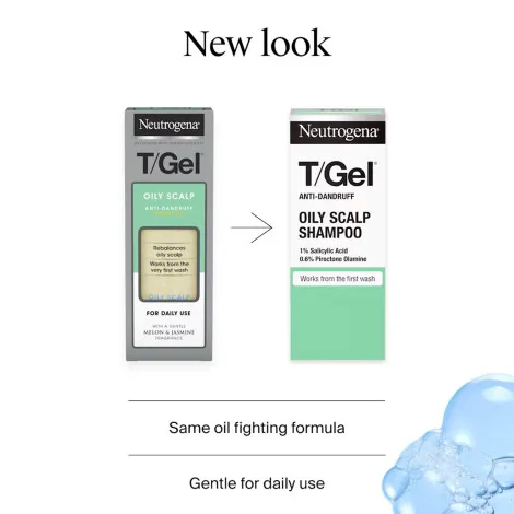 Neutrogena T/Gel Anti-Dandruff Oily Scalp Shampoo 250ml (Greece)