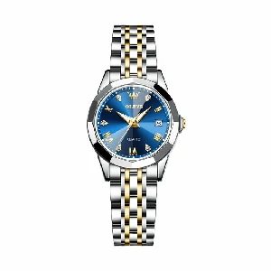 Olevs 9931 Stainless Steel Women’s Watch - Silver Blue
