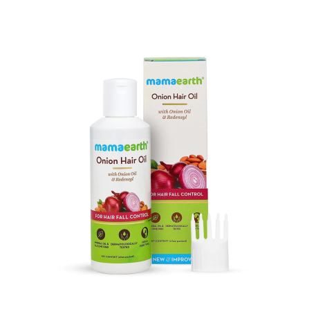 Mamaearth Onion Hair Oil For Hair Fall Control 100ml (India)