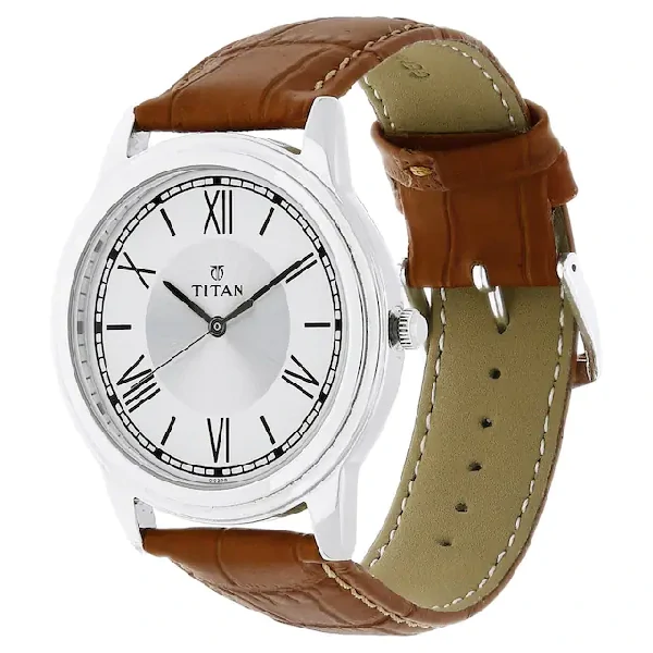 Titan Leather Belt Men’s Watch – (1735SL01)