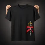 Export Brand Summer T-Shirt- Black
