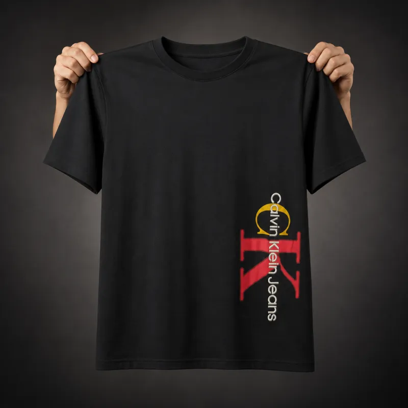 Export Brand Summer T-Shirt- Black