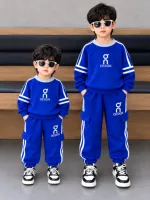 Kids' Brushed Cotton Sweatshirt and Pant Set, 300 GSM, 1 to 8 Years