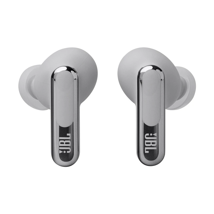 JBL Live Beam 3 ANC TWS Silver Bluetooth Earbuds