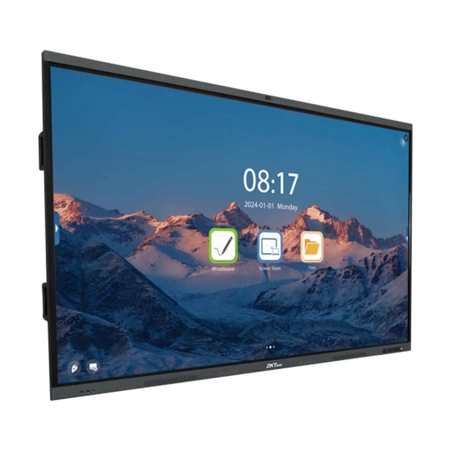 ZKTeco SC02-I375A 75 Inch 4K Interactive Flat Panel with 48MP Camera