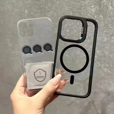 Iphone 15 pro max Back Cover and Lens Protector