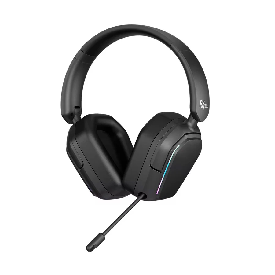 Royal Kludge RK HG101 RGB (Tri-Mode) Matte Black Gaming Headphone
