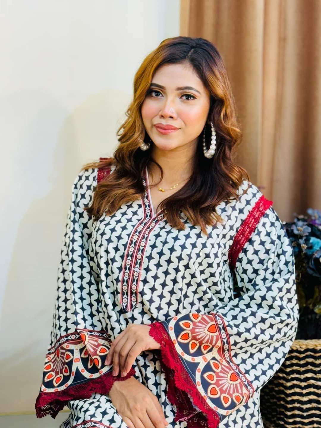 Women's Majolica Print Co-Ord Set in 6 Colours