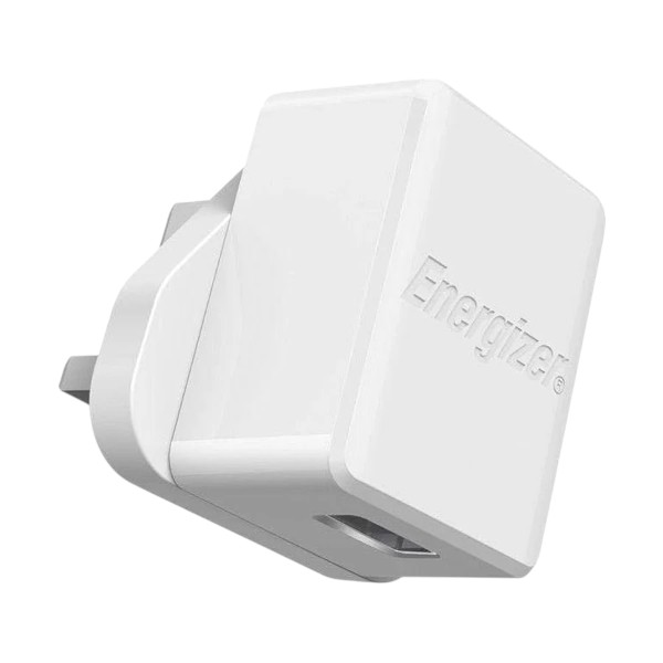 Energizer ACA1AUKCLI3 USB UK White Charger