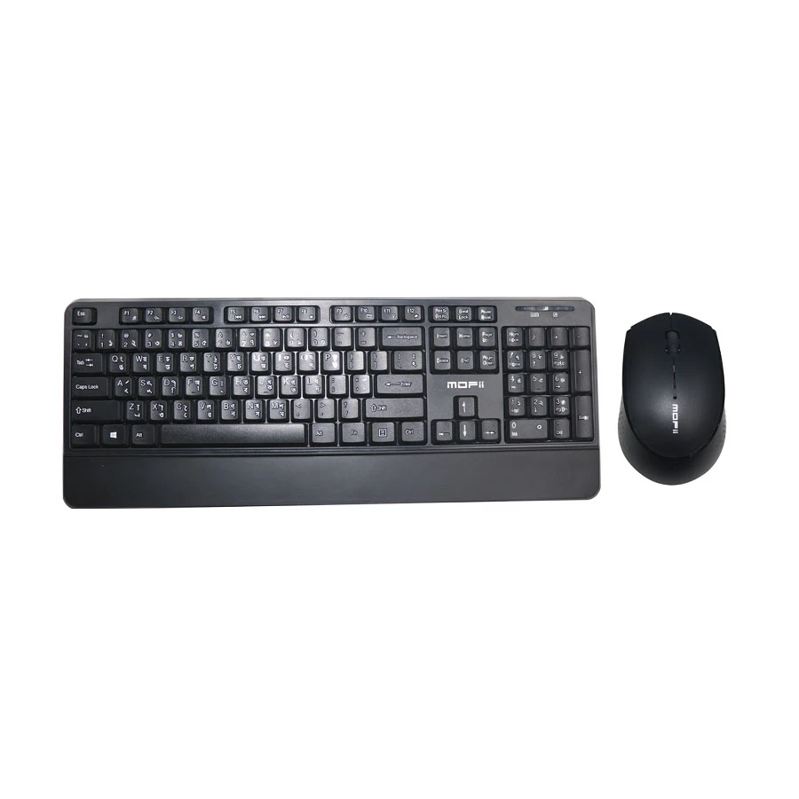 MOFII SMK-617376AG Black Wireless Bangla Keyboard and Mouse Combo