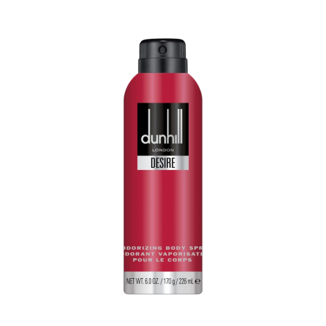 Dunhill Desire Red Deodorizing Body Spray 226ml (Turkey)