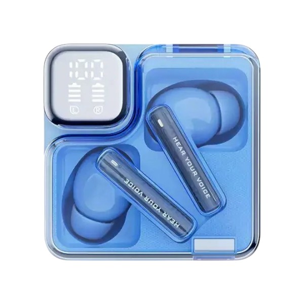 QCY MeloBuds Neo T31 Transparent TWS – Blue