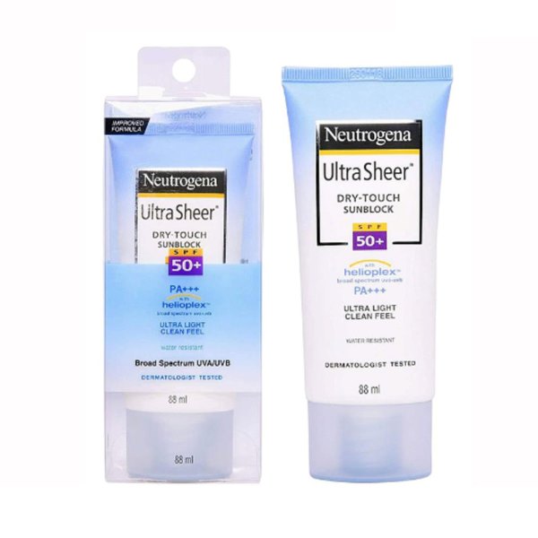 Neutrogena Ultra Sheer Dry Touch Sunblock SPF 50+ Sunscreen Cream