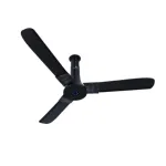 Atomberg Studio+ 48" 35W BLDC motor Energy Saving Anti-Dust Speed Indicator Light Ceiling Fan with Remote Control (Black) AT-137