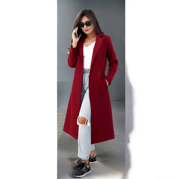 Stylish Winter Fur Overcoat