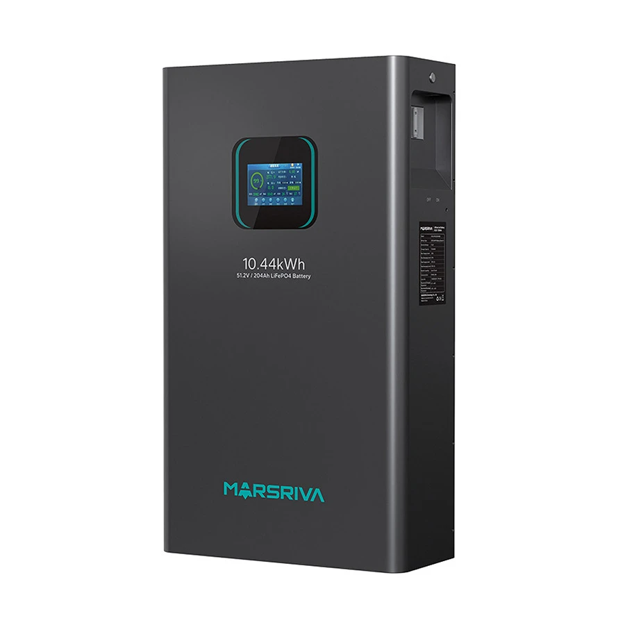 Marsriva MR-LFP48-200-WMD 51.2V 204Ah LiFePO4 Solar Inverter Battery