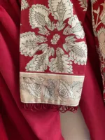 Digital Print Kameez and Pant Set with Georgette Orna, 5 Colours