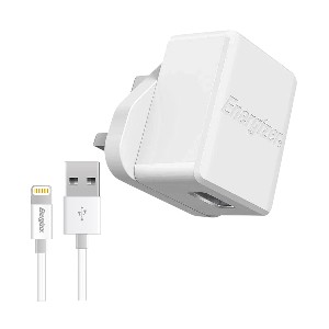 Energizer ACA1AUKCLI3 USB UK White Charger