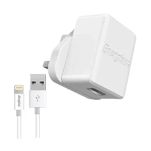 Energizer ACA1AUKCLI3 USB UK White Charger