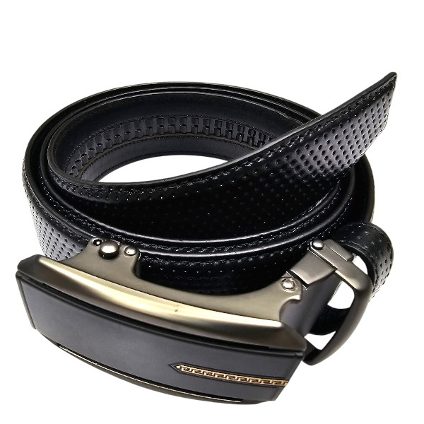 Leather belt for men