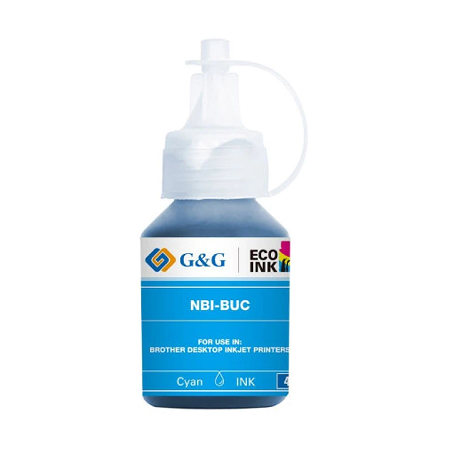 G&G BT5000 48ml Cyan Ink Bottle
