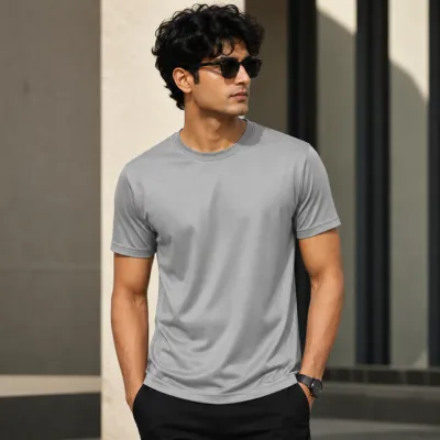 Premium Ash Jersey T-Shirt – Lightweight & Breathable