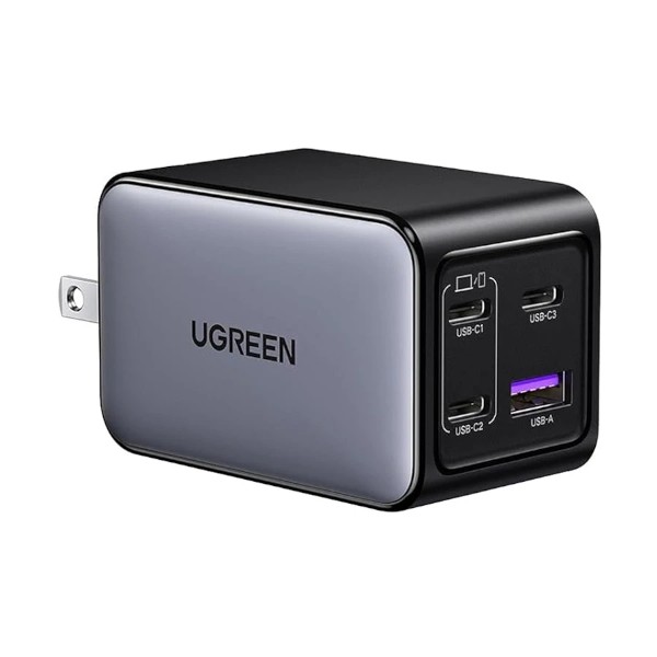 Ugreen Nexode X559 USB & Tri USB-C 65W GaN Black Charger (2 Pin, US)