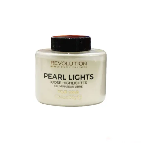 Makeup Revolution Pearl Lights Loose Highlighter 35g - True Gold (China)