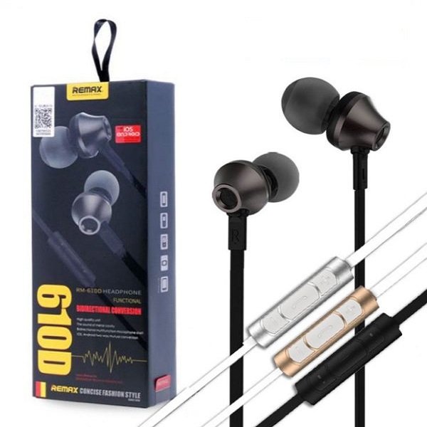 Remax RM-610D Super Bass Earphone