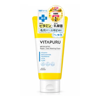Kose Cosmeport Vitapuru Repair Clear Washing Foam 130g (Japan)
