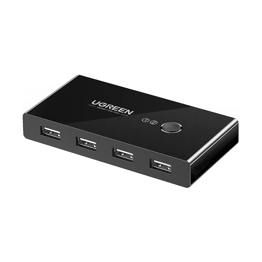 UGREEN US216 30767 Dual USB to 4-Port USB Hub 1.5 Meter Black