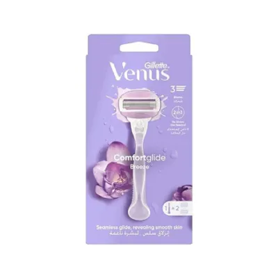 Gillette Venus Comfort Glide Breeze 3 Blades 2in1 Moisture Bars for Glide (Poland)