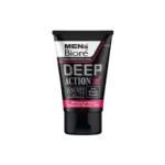 Biore Men's  Deep Action For Black Heads Double Scrub Facial Foam 100g (Vietnam)