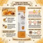 3W Clinic Honey Whitening Anti-Wrinkle Eye Cream 40ml (Korea)