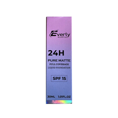 Everly Beauties Pure Matte Full Coverage Foundation - Yellow (China)
