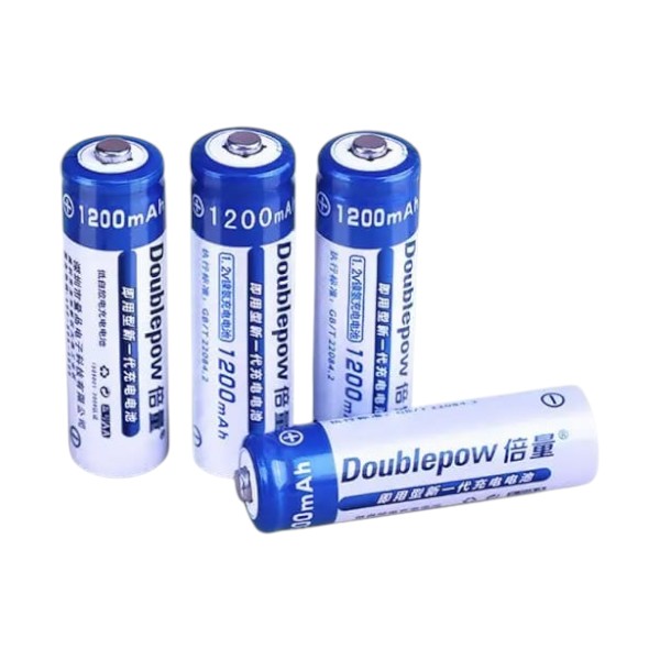 Doublepow AA 1200mAh NiMH Rechargeable Battery (4pcs)