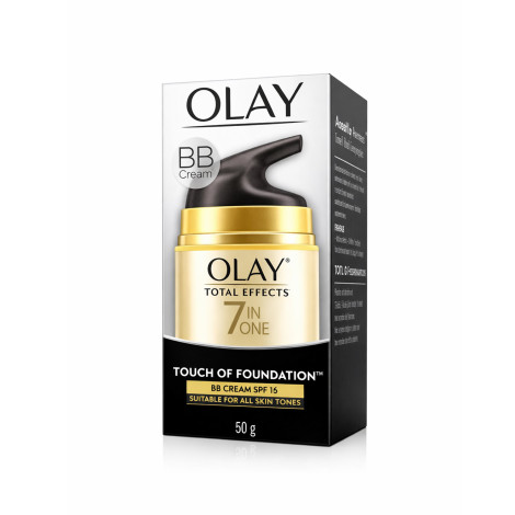 Olay Total Effects 7inOne Touch of Foundation SPF15 BB Creme  50g (Thailand)