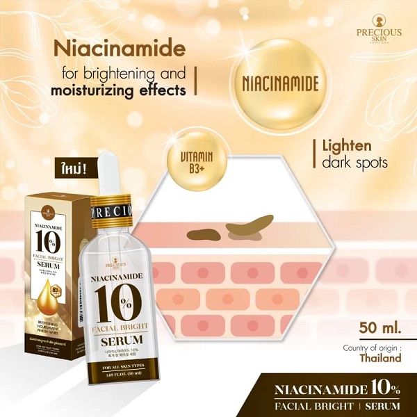 Precious Skin Niacinamide Facial Bright Serum