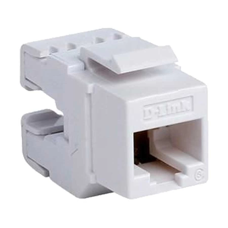D-Link Cat-6 White Keystone Jack