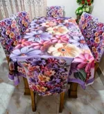 China Premium 3D Print Table Cloth Set
