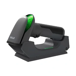 SUNLUX XL-9620C 2D Wireless Barcode Scanner with Charging Base