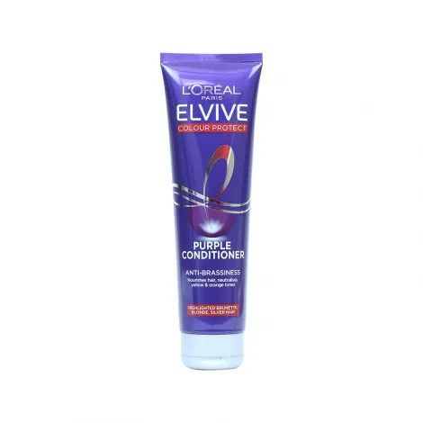 L'Oreal Elvive Colour Portect Anti Brassiness Purple Conditioner 150ml (Belgium)