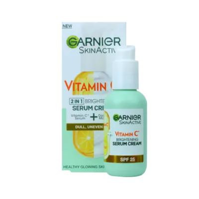 Garnier Skin Active Vitamin C 2in1 Brightening Serum Cream SPF25 50ml (Germany)