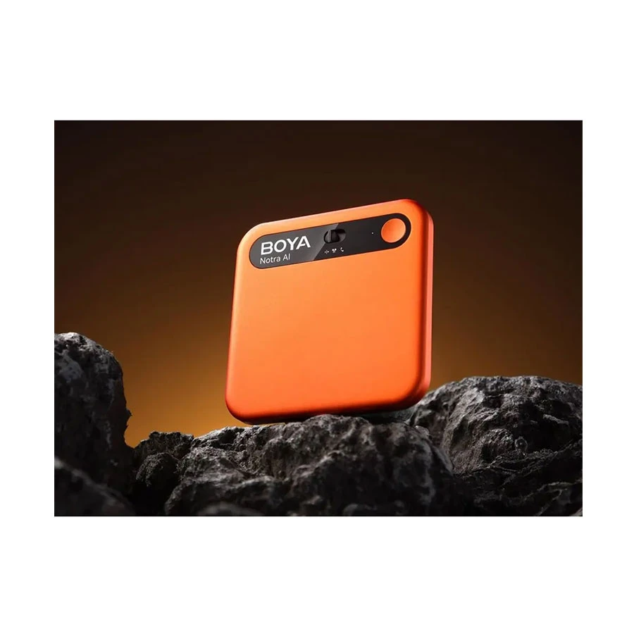 BOYA Notra AI Voice Recorder 64GB Cosmic Orange