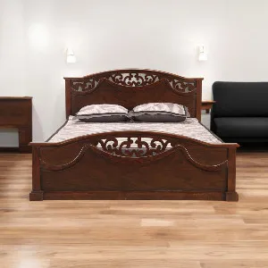 Romilly Wooden Double Bed