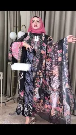 Digital Print Three Piece Set for Women, M, L and XL, 3 Colours